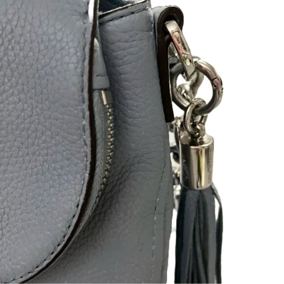 Michael Kors Blue pebble Leather Shoulder Bag excellent condition - Picture 3 of 8